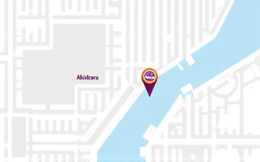 Map showing the location of Akiba Soul in Akihabara, Tokyo.